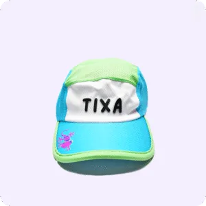 Boné Tixa azul e verde